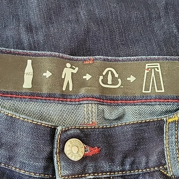 Diesel men's dark wash Carpenter Jeans feat. Coca-Cola sz 34x29 - Picture 10 of 13